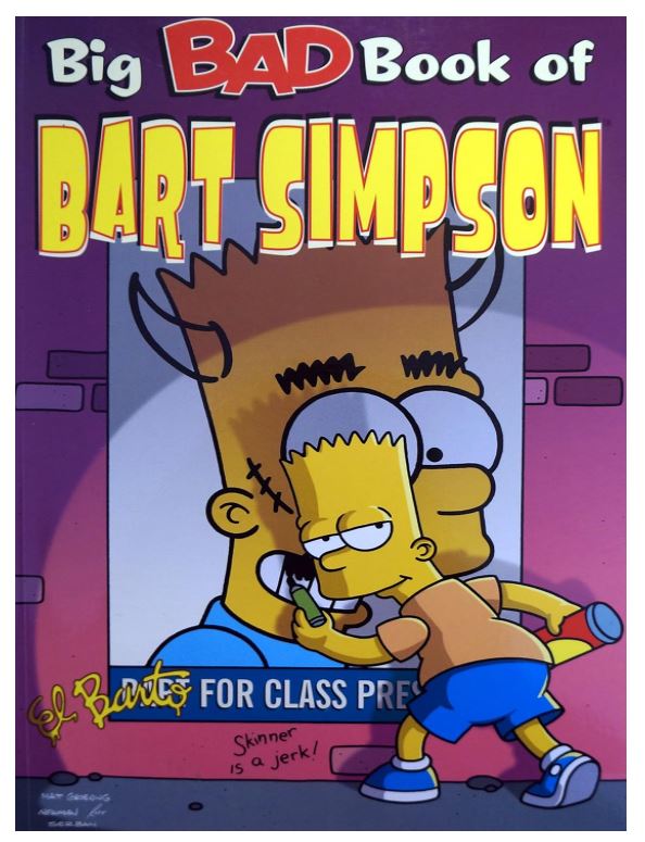 Simpsons Comics Present the Big Bad Book of Bart